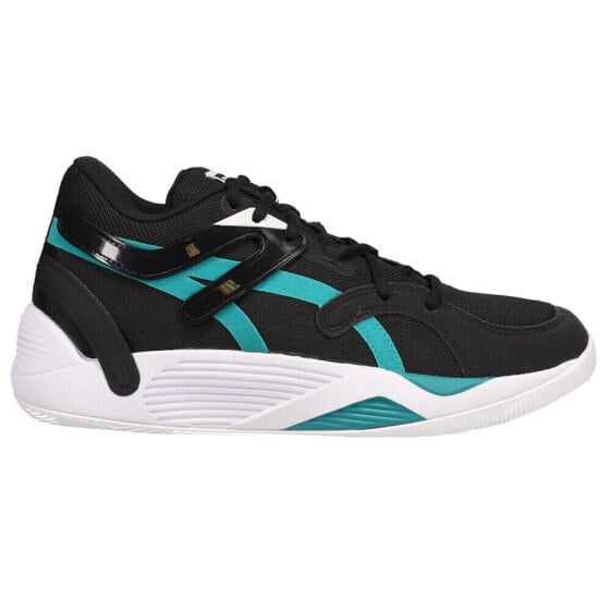 Puma Trc Blaze Court Basketball Mens Black Sneakers Athletic Shoes 37658216