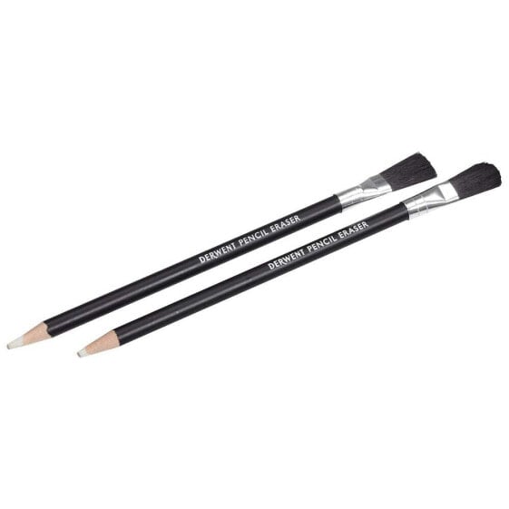 DERWENT Blister Pencil Brush Eraser 2 Units