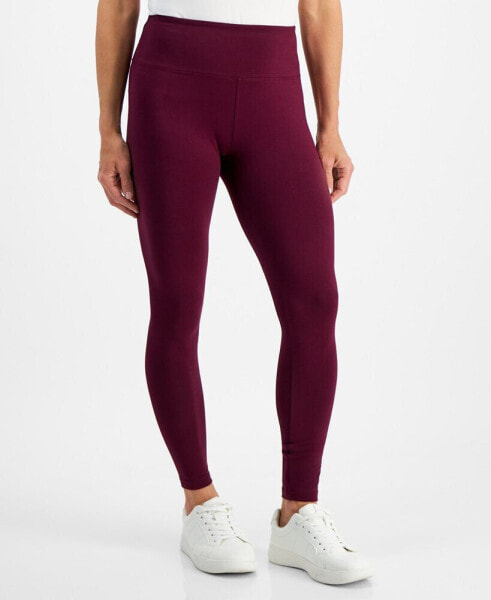 Petite High-Rise Basic Leggings, Created for Macy's