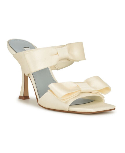 Women's Yoloh Bridal Square Toe Dress Sandals