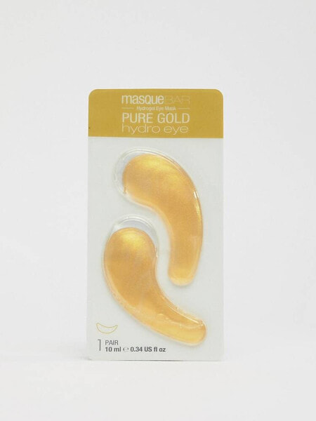 MasqueBAR Pure Gold Brightening Hydro Gel Eye Patch Masks