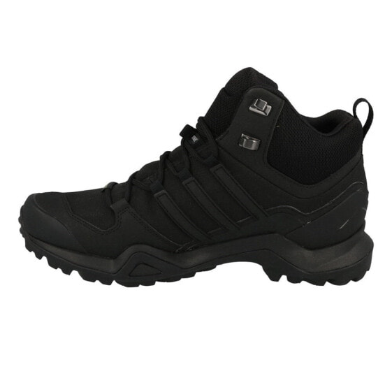 Мужские кроссовки спортивные треккинговые черные текстильные высокие демисезонные Adidas Terrex Swift R2 MID GTX Мужской Для взрослых Черный CM7500 4313