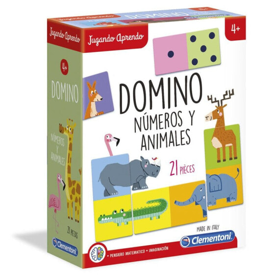 CLEMENTONI Domino Of The Animals