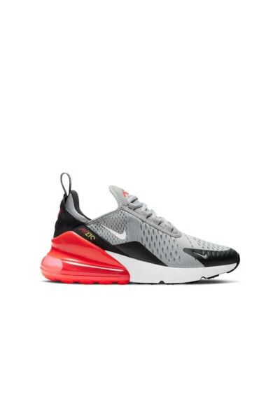 Air Max 270 GS 'Light Smoke Grey Crimson' - Nike