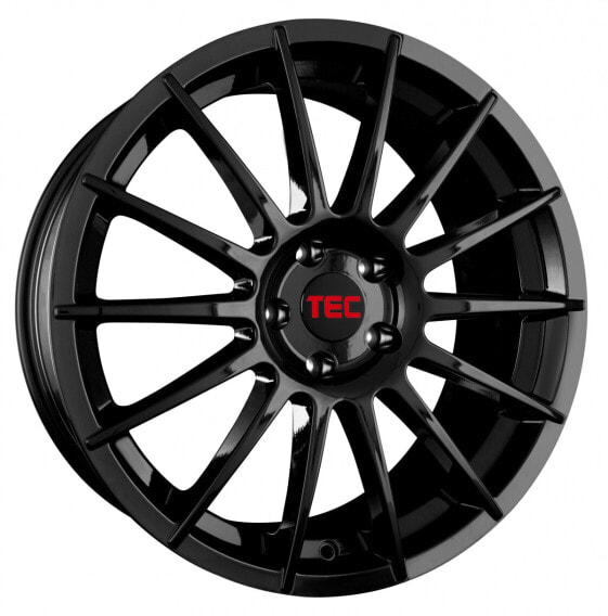Колесный диск литой TEC Speedwheels AS2 black glossy 8.5x19 ET28 - LK5/100 ML64
