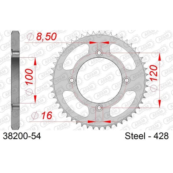 AFAM 38200 rear sprocket