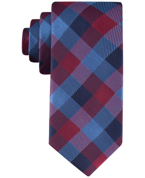 Men's Tonal Buffalo Check Tie