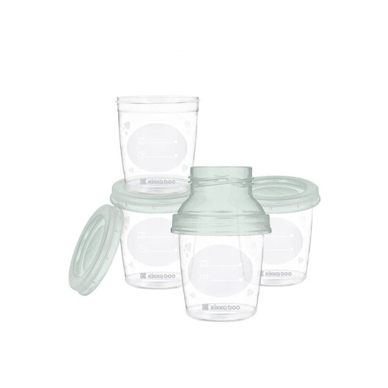 KIKKABOO Breast Milk Storage Vessels With Adapter