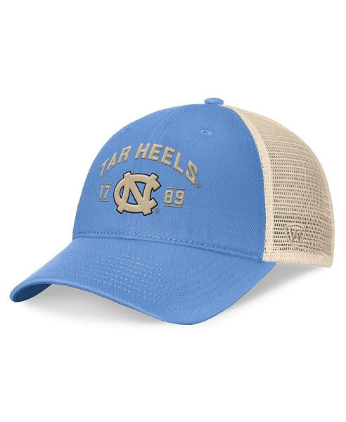 Men's Carolina Blue North Tar Heels Heritage Waylon Trucker Adjustable Hat