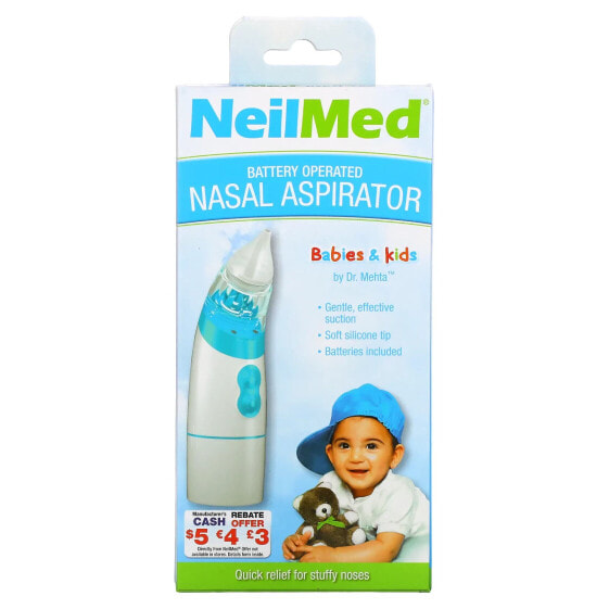 Назальный аспиратор NeilMed Kids, 3 шт.