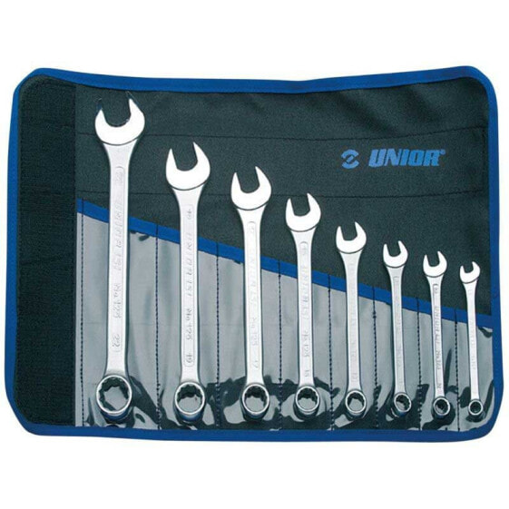 Инструменты для велоспорта Unior набор гаечных ключей комбинированных 8 шт.