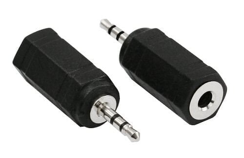 InLine Audio Adapter 2.5mm male / 3.5mm female stereo