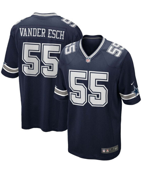 Men's Leighton Vander Esch Navy Dallas Cowboys Team Game Jersey