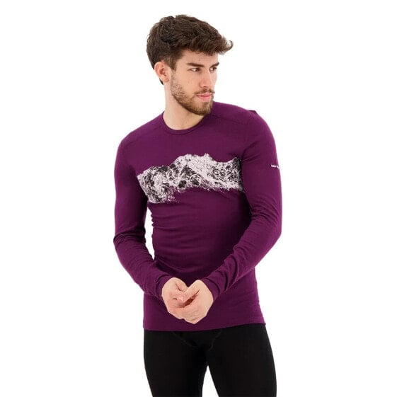 ICEBREAKER 200 Oasis Crewe Remarkables Merino Long sleeve base layer