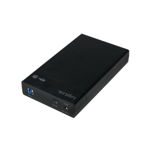 LogiLink USB 3.0 HDD Enclosure for 3.5" SATA HDD - HDD enclosure - 3.5" - Serial ATA - Serial ATA II - Serial ATA III - 5 Gbit/s - USB connectivity - Black