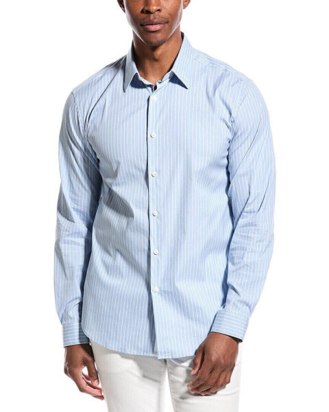 Theory Irving Shirt Men's Blue S