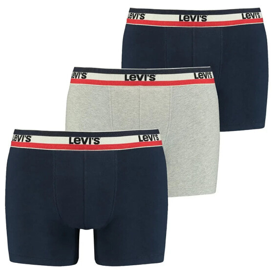 LEVI´S UNDERWEAR Logo boxers 3 units