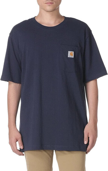 Carhartt 286982 Men's Heavyweight Short-Sleeve Pocket T-Shirt, Sz Large Tall