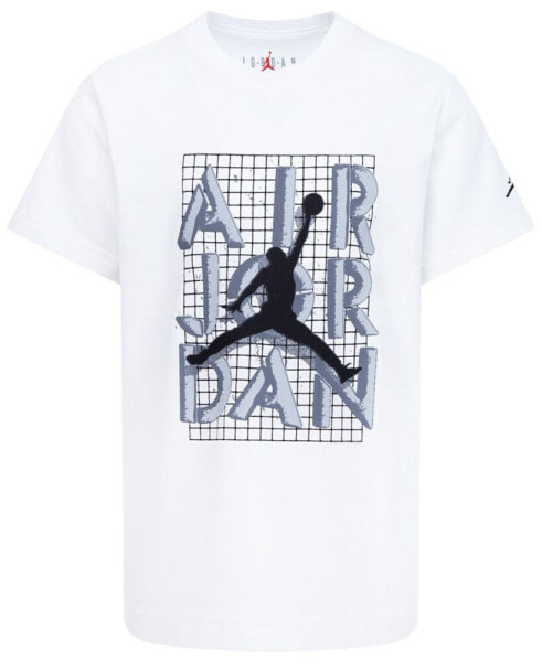 Little Boys Jumpman Stack Short Sleeve Tee