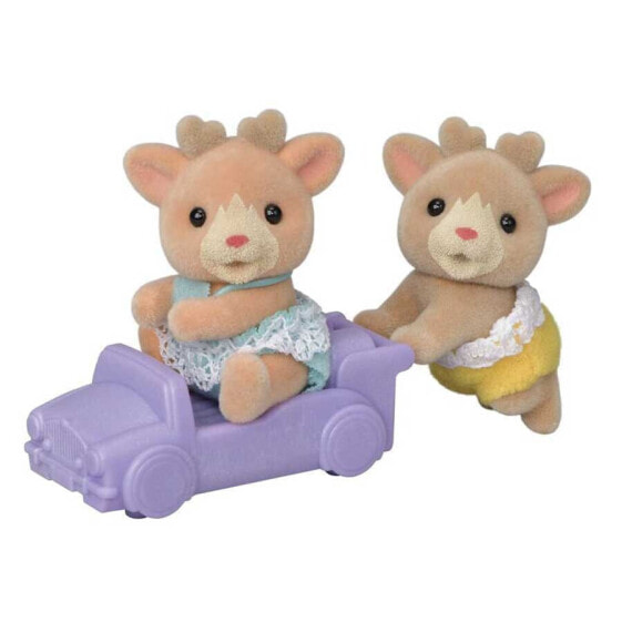 EPOCH Sylvanian Families Reindeer Twins Figures