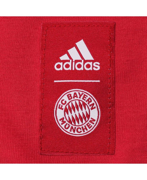 Men's Red Bayern Munich Club Crest T-shirt