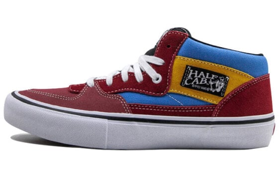 Vans Pro SkateHalf Cab 拼色休闲 低帮 板鞋 男女同款 蓝红 / Кроссовки Vans Pro Skate Half Cab VN0A38CPSWQ