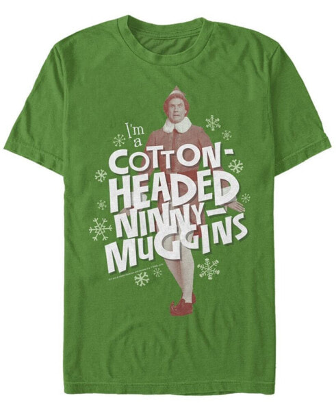 Men's Elf Headed Ninny Muggins Short Sleeve T-shirt