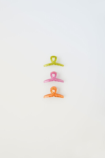 3-pack of urban hair clips