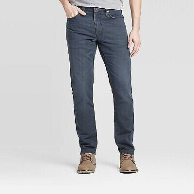 Men's Slim Fit Jeans - Goodfellow & Co Dark Blue 36x32