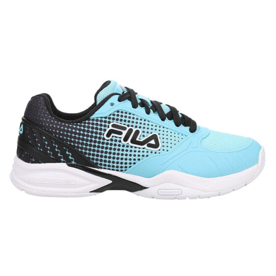 Fila Volley Zone Pickleball Womens Blue Sneakers Athletic Shoes 5PM00599-406