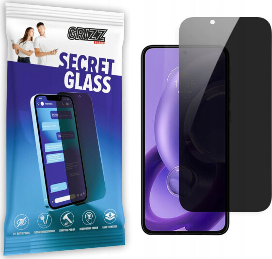 GrizzGlass Szkło prywatyzujące GrizzGlass SecretGlass Motorola Moto Edge 30