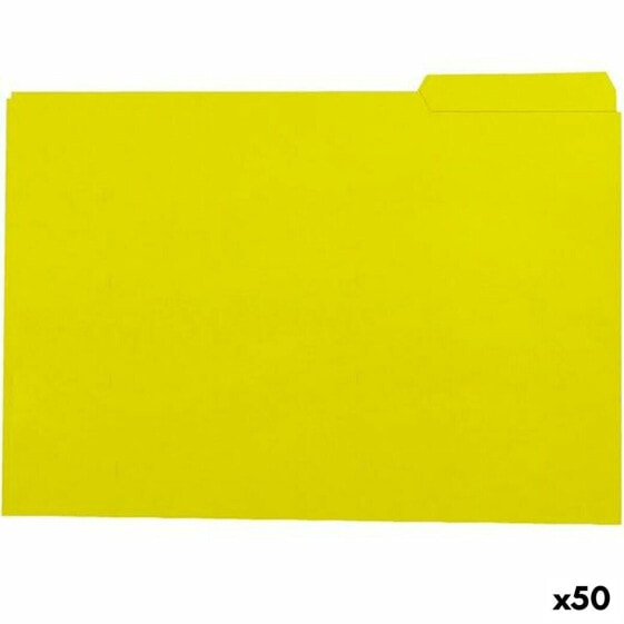 Подпапка Elba Жёлтый A4 (50 штук)