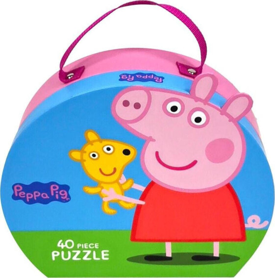 Barbo Toys Puzzle w Walizce Teddy 40 el.