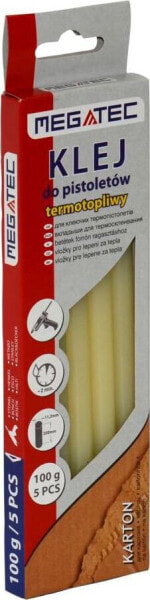 Wkłady klejowe Megatec do metalu 11 mm x 200 mm żółte 5 szt. 0.1 kg Termik (BN1921 240 ME Z)