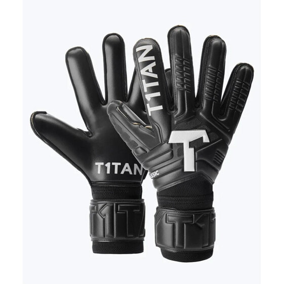 Вратарские перчатки T1TAN Classic 1.0 Black-Out Black