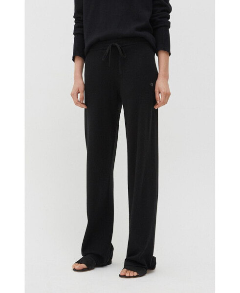 Women's Chinti & Parker Cashmere Wide-Leg Pants