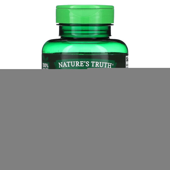 Nature's Truth, Vitamins, масло MCT, 1200 мг, 100 капсул быстрого высвобождения