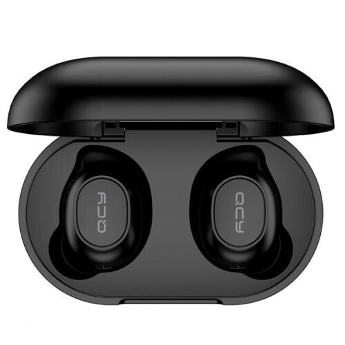 Беспроводные наушники QCY T9 TWS Bluetooth 5.0, черные.
