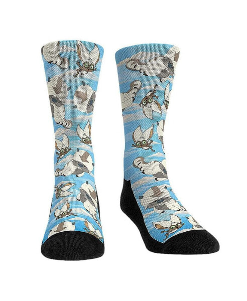 Men's and Women's Socks Avatar- The Last Airbender Momo and Appa All-Over Print Crew Socks