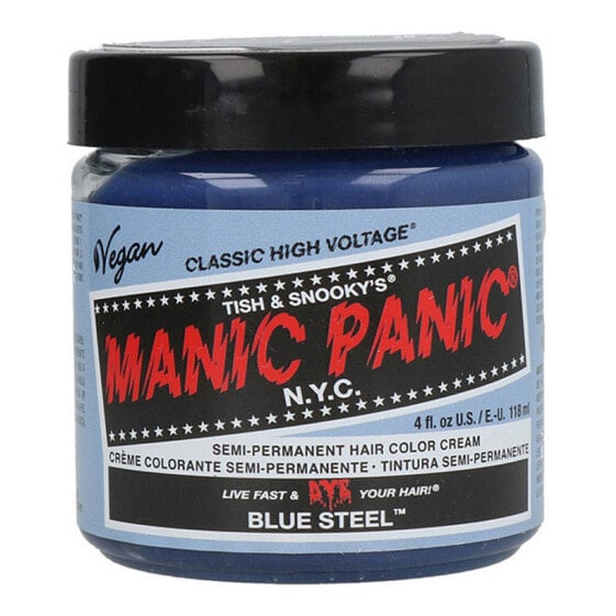 Краска постоянная для волос Manic Panic Classic Blue Steel (118 мл)