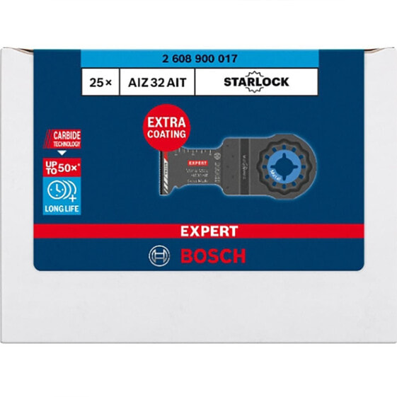 BOSCH PROFESSIONAL Expert Coated Carbide Plunge Cut Metal AIZ20AIT Segmented Saw Blade 25 Units