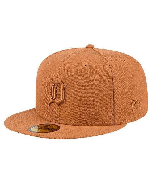 Men's Brown Detroit Tigers Color Pack 59FIFTY Fitted Hat