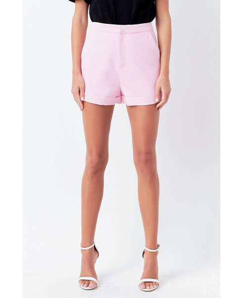 Women's Tailored Basic Shorts