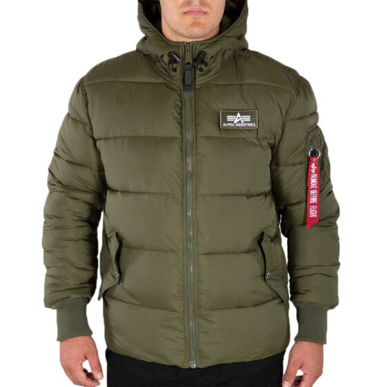 ALPHA INDUSTRIES Hooded Puffer FD jacket