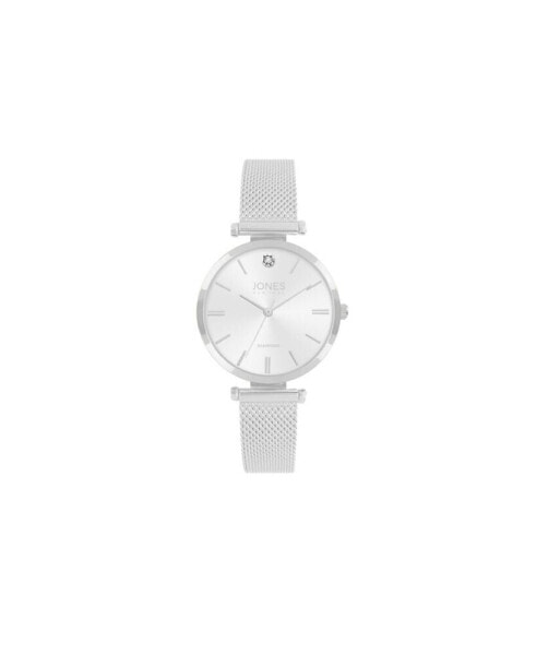 Women's Silver-Tone Mesh Metal Bracelet Watch 36mm