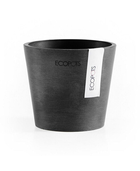 Сервировка стола Ecopots Современный круглый внутренний и наружный горшок, 4 дюйма.