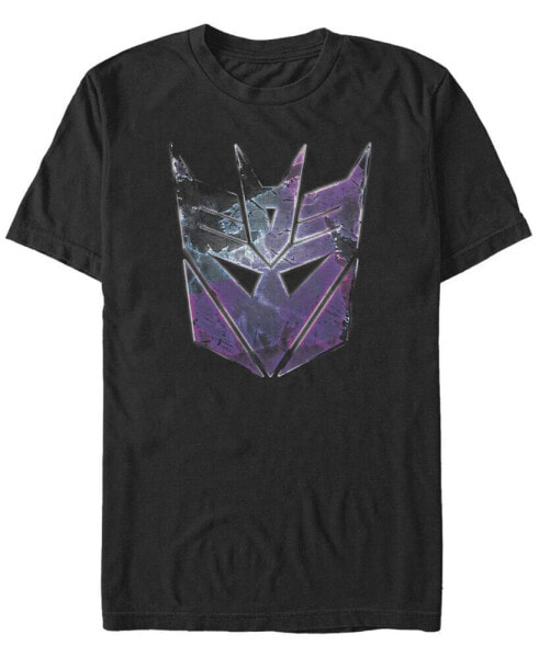 Men's Decepticon Badge Short Sleeve Crew T-shirt