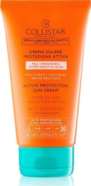 Collistar Active Protection Sun Cream Spf30 Солнцезащитный крем для лица и тела 150 мл