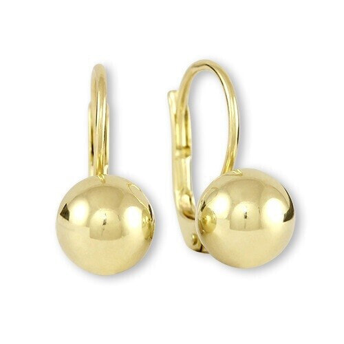 Minimalist gold earrings 231 001 00474