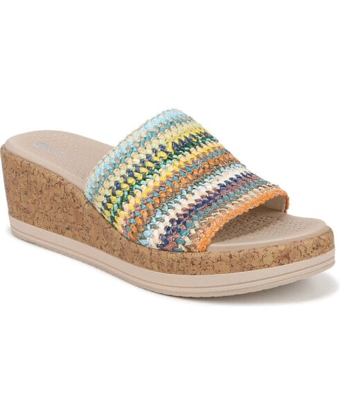 Runaway Washable Slide Wedge Sandals